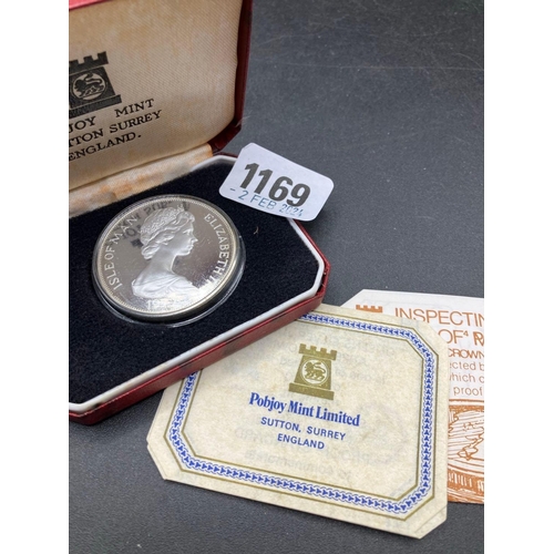 1169 - Box 1977 Isle of Man Silver Crown