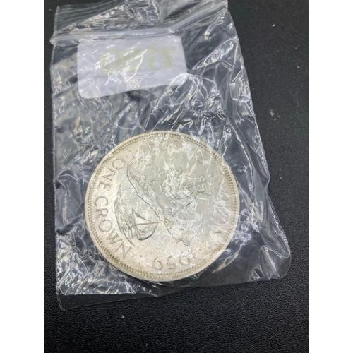 1190 - 1959 Bermuda Silver Crown