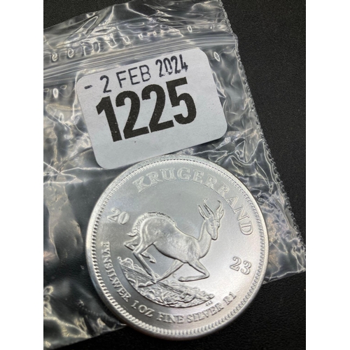 1225 - South Africa 1Oz Silver Krugerand 2023