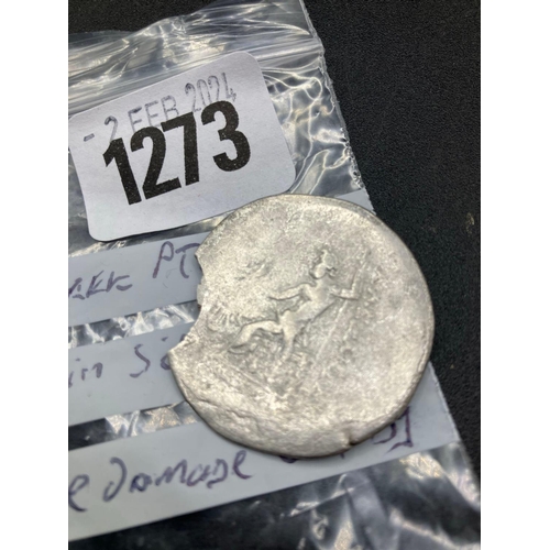 1273 - A Greek Silver Ptolemaic Coin