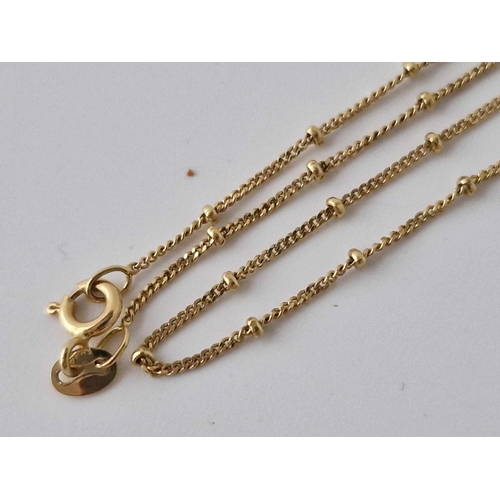 140 - A Fancy Neck Chain 18Ct Gold 2.7 Gms