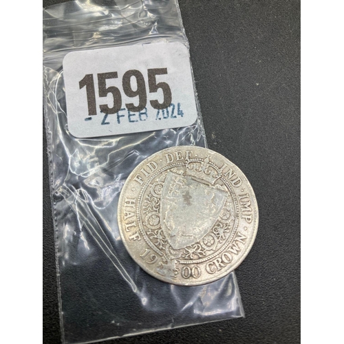 1595 - 1900 B Halfcrown