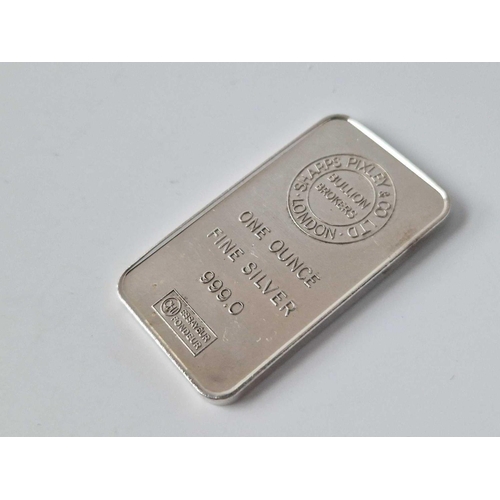 491 - A One Ounce Silver Ingot