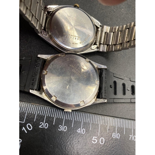 775 - Two Gents Seiko Wrist Watches