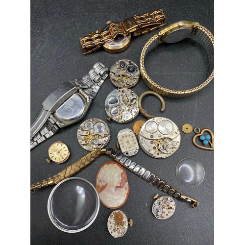 791 - A Bag Of Assorted Watch Movements