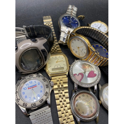 792 - Ten Assorted Gents Wrist Watches