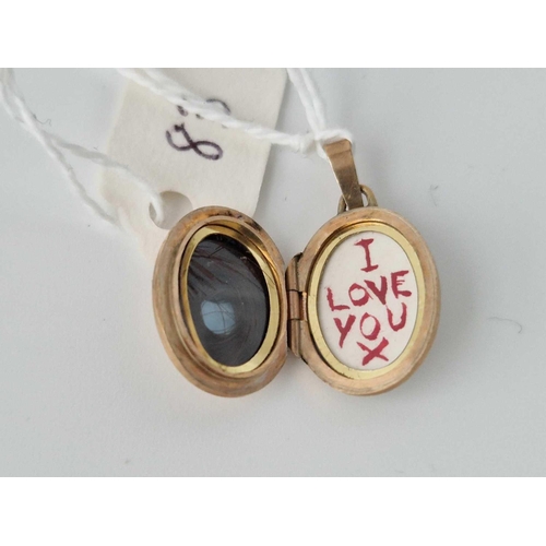 83 - A 9Ct Locket 2.8 Gms