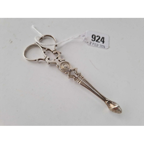 924 - A Pair Of 18Th Century Scissor Shaped Sugar Nips, By Js?