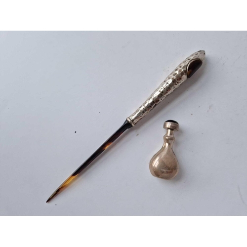 997y - A Letter Opener Plus A Mounted Seal, London 1895