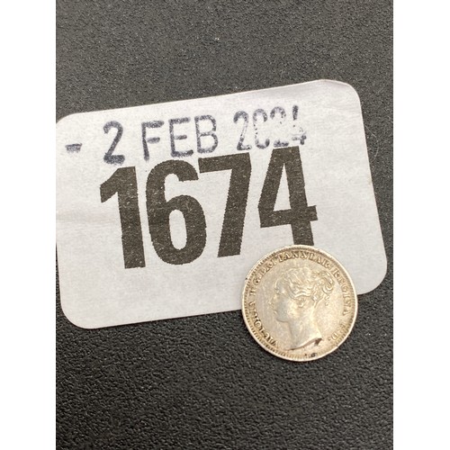 1674 - 1882 Silver Penny