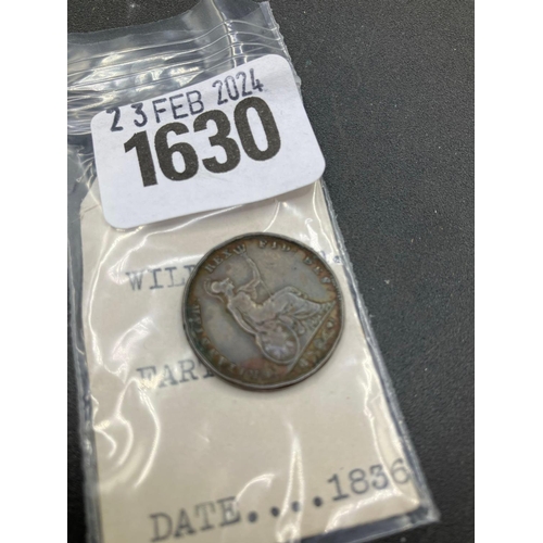 1630 - 1836 Farthing