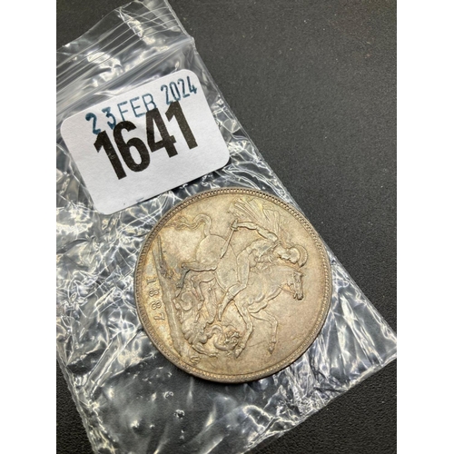 1641 - 1887 crown good grade