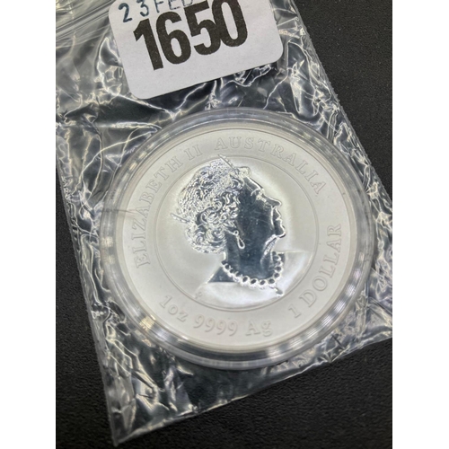 1650 - 1oz coin Australia Muse 2020