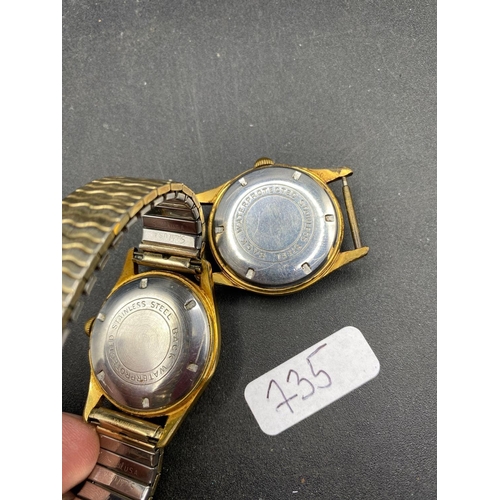 735 - Two Aero wrist watches