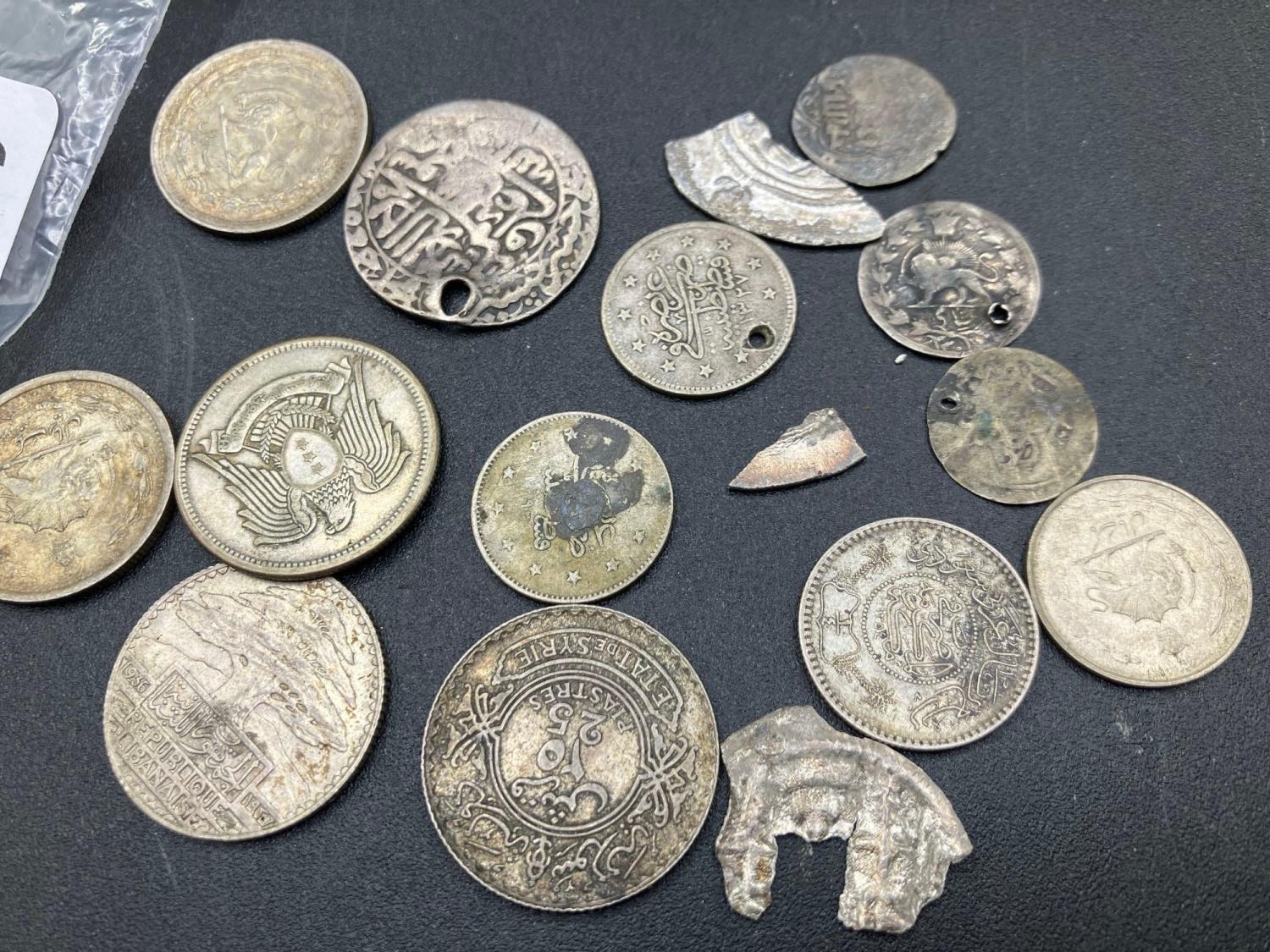 Silver Arabic coins