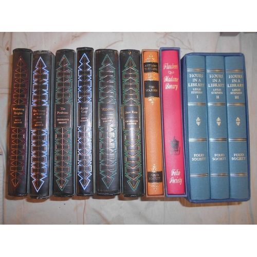 1006 - FOLIO SOCIETY   BRONTE SISTERS  6 vols. in s/cases. plus 5 others (11)