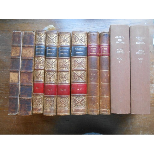 1029 - (MACFARLAN, R. The History of the First Ten Years of the Reign of George the Third 4 vols. 2nd. ed. ... 