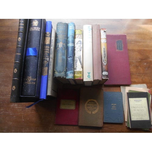 1044 - TRAVEL & TOPOGRAPHY 14 books & 5 maps