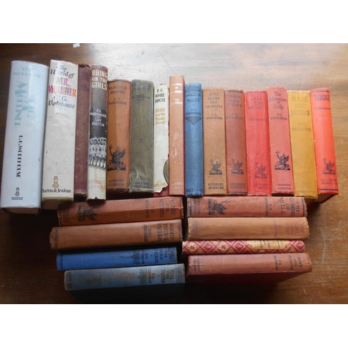 1068 - WODEHOUSE, P.G. 23 titles, incl. a few 1st.eds. mostly well read