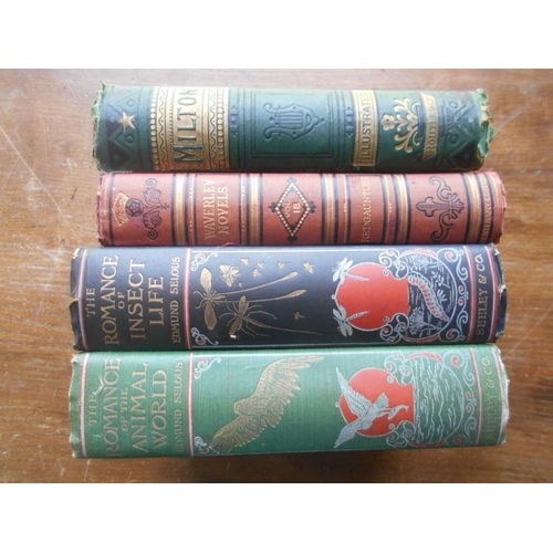 1080 - DECORATIVE CLOTH BINDINGS 4 titles