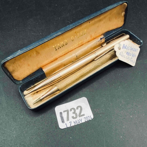 1732 - Two Yard of Lead pencils in case