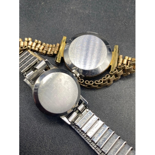 719 - Two ladies OMEGA wrist watches