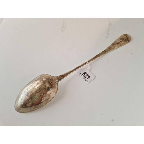 821 - Another Basting Spoon OE Pattern London 1836 by WRS 98g