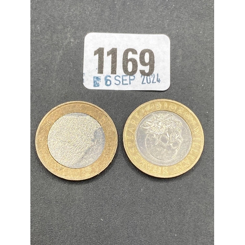 1169 - Two pound 2012 + Shakespeare �2