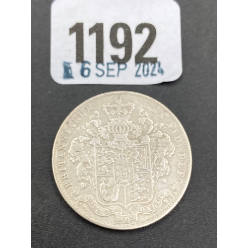 1192 - Half crown 1825