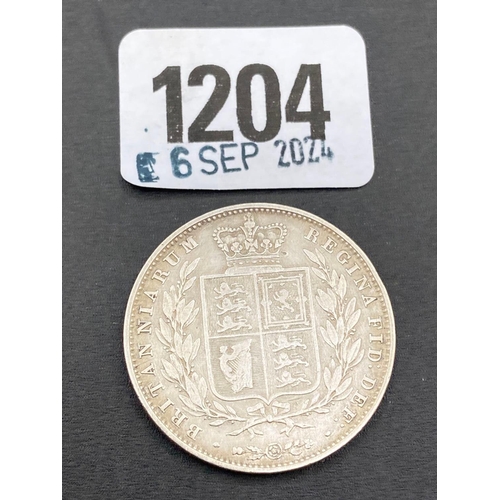 1204 - Half crown 1846