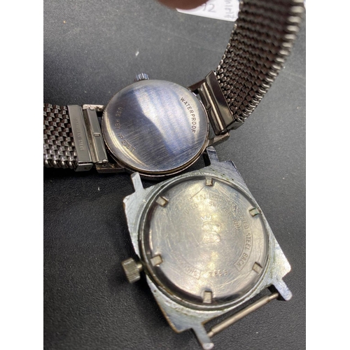 692 - A gents Tissot wrist watch together with gents, Swiss IMA wrist watch