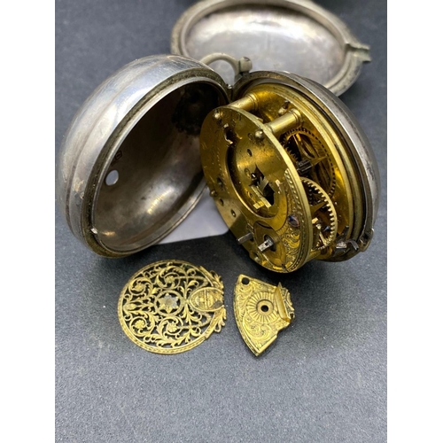 732 - An 18th Century pair cased pocket watch