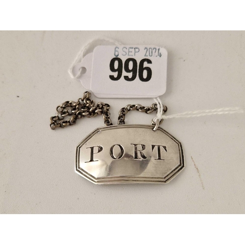 Lot 996       