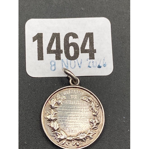 1464 - Victorian Silver Medal