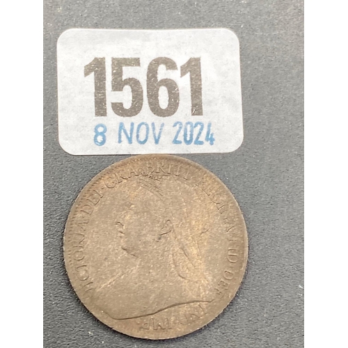 1561 - Penny 1901, better grade