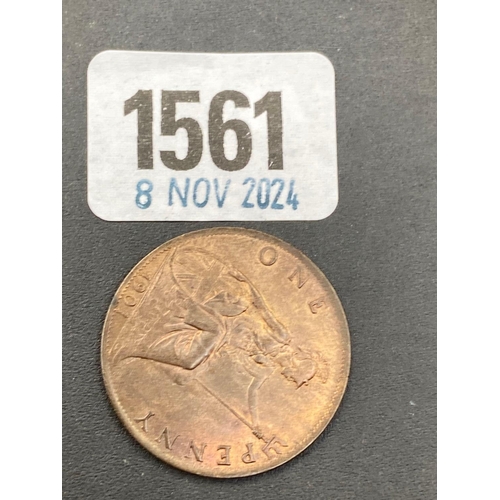 1561 - Penny 1901, better grade