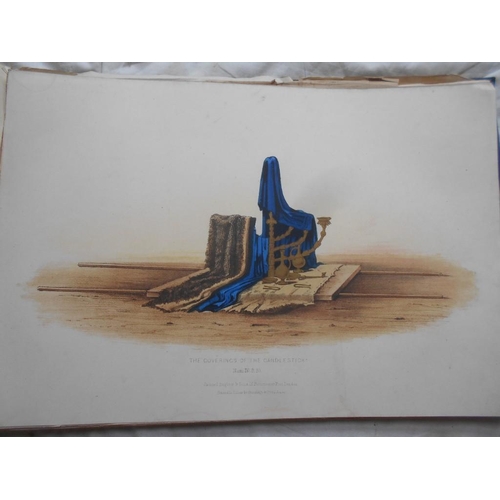 1019 - (SOLTAU), H.W.   The Holy Vessels and Furniture of the Tabernacle of Israel  (1850), London, obl. 4t... 