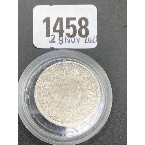 1458 - India - British 1 Rupee 1920