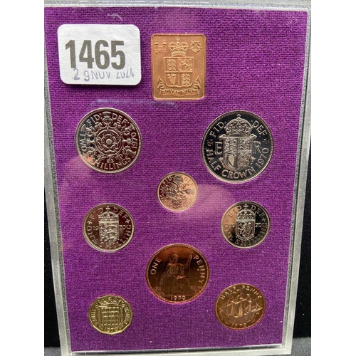 1465 - 1970 UK proof set