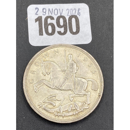 1690 - Crown 1935 good grade