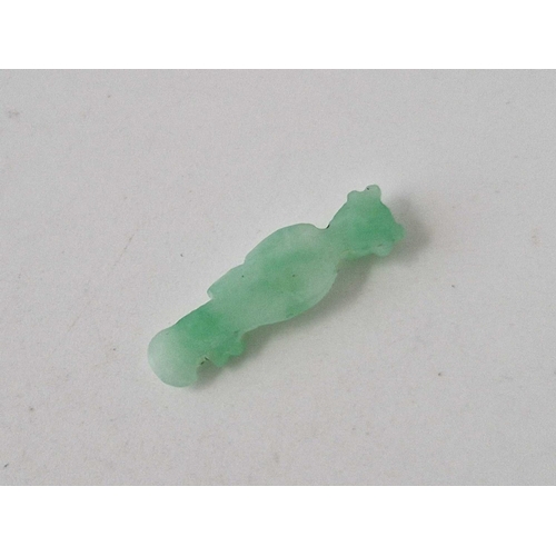 518 - A small jade figure