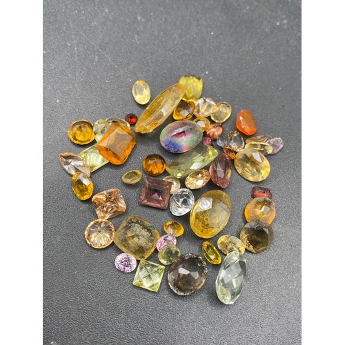 463 - Ex Jewellers Stock - Bag of Assorted Orange Gems