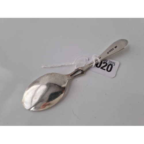 1020 - A honey spoon, Sheffield 1893 by R&B