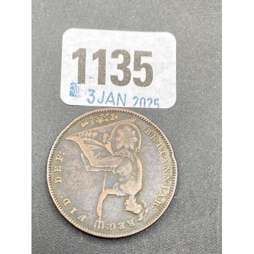 1135 - Penny 1854