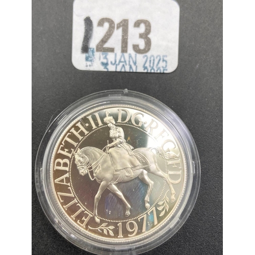 1213 - Proof silver crown 1997