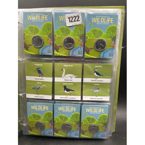 1222 - The Great British Wildlife 10p Collection RARE