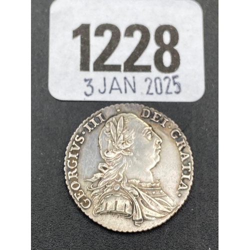 1228 - Shilling 1787