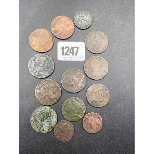 1247 - Early Copper Coins