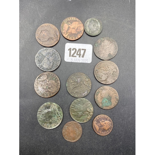 1247 - Early Copper Coins