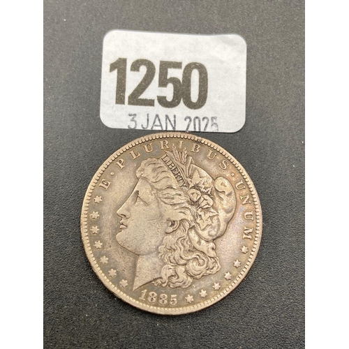 1250 - USA Dollar 1885 O